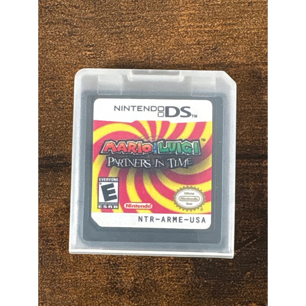 Nintendo DS Mario & Luigi Partners in Time Game Cartridge NTR-ARME-USA RPG